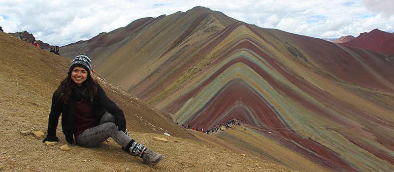 The Rainbow Mountain Vinicunca Peru - Montaña Arco Iris Cusco