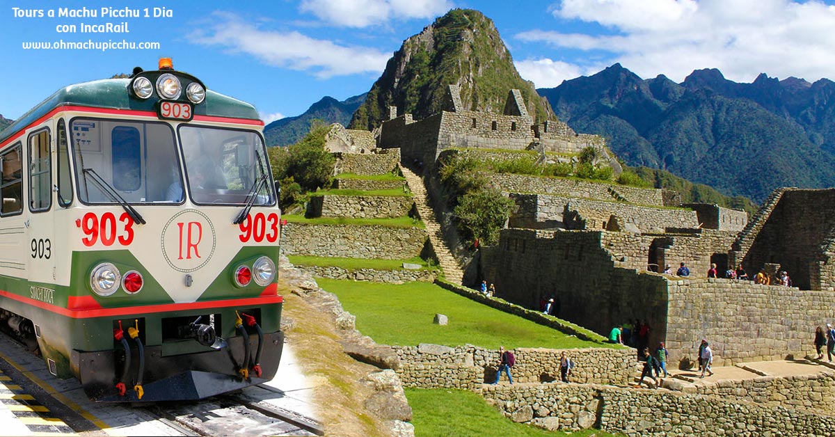 Tour a Machu Picchu con Inca Rail en 1 Dia